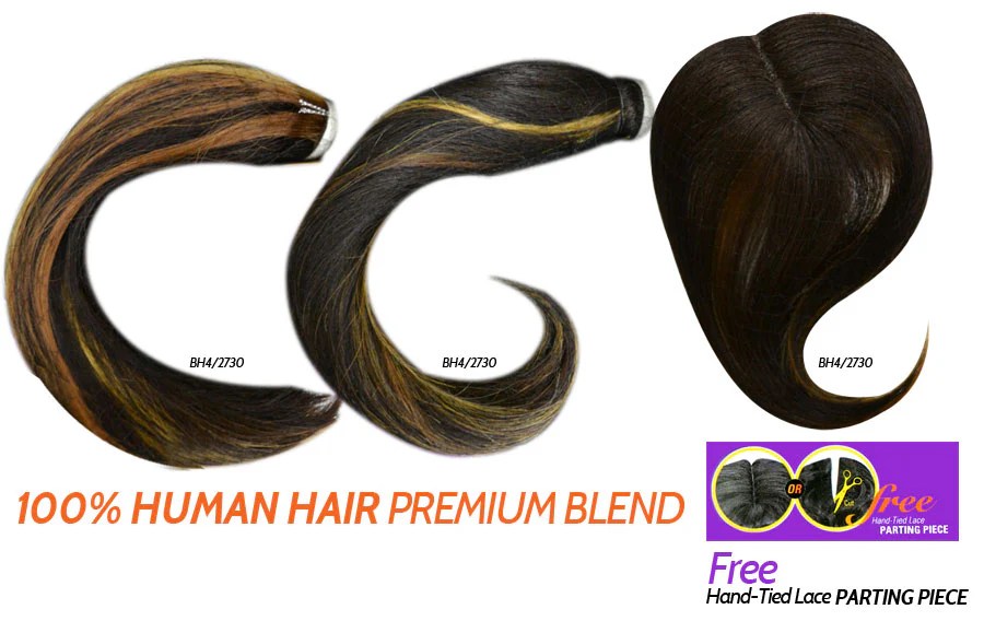 Outre Premium Purple Pack Weave 100% Human Hair Blend - FIRST LADY - Image 6