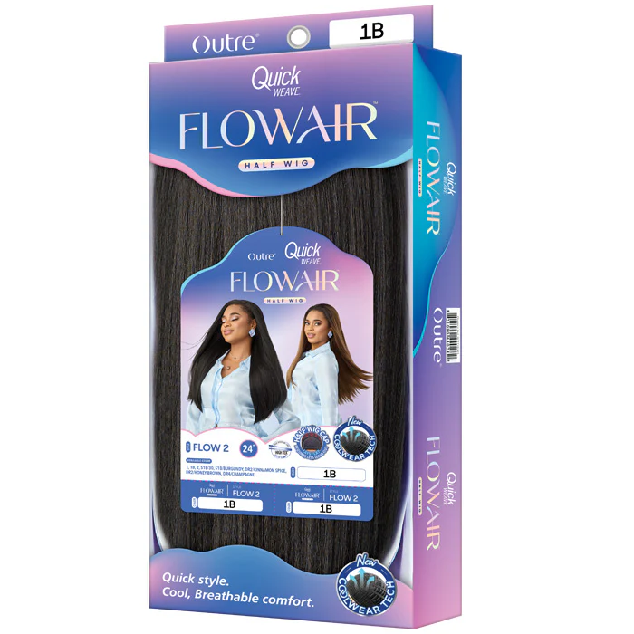 Outre Quick Weave Flowair Half Wig - FLOW 2 - Image 5