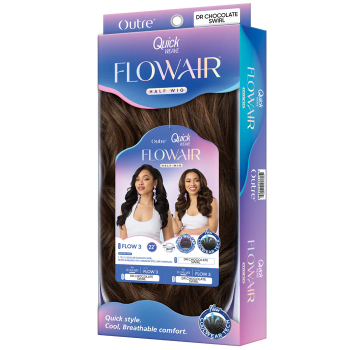 Outre Quick Weave Flowair Half Wig - FLOW 3 - Image 5