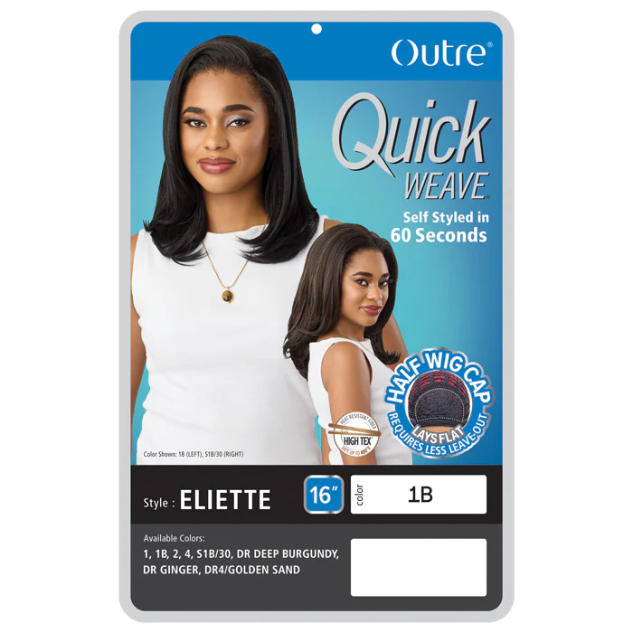 Outre Quick Weave Half Wig - ELIETTE - Image 5