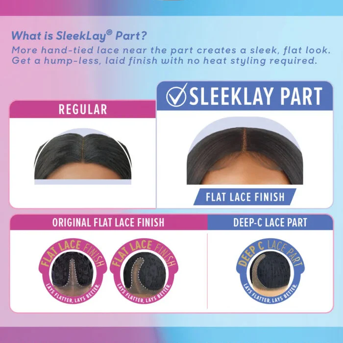 Outre Sleek Lay HD Deep C-Part Lace Front Wig - ANTALIA - Image 5
