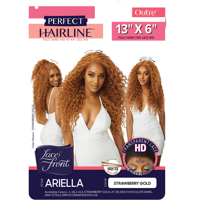Outre Perfect Hairline Glueless 13x6 HD Lace Front Wig - ARIELLA - Image 4