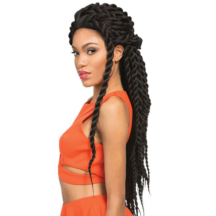 Outre X-Pression Pre-Looped Crochet Braid - SENEGALESE TWIST X-LARGE 14/18/24" - Image 2