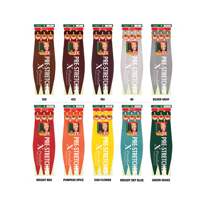 Outre X-Pression Pre-Stretched Crochet Braids - ULTRA BRAID 3X 52" - Image 6