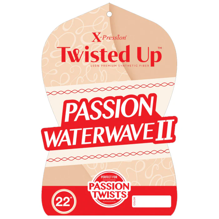 Outre X-Pression Twisted Up Crochet Braid - PASSION WATERWAVE II 22" - Image 3