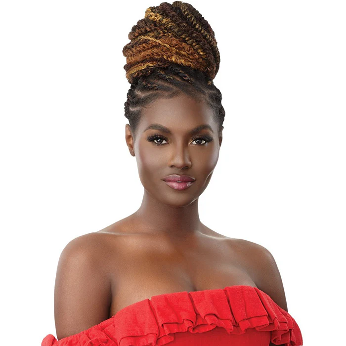 Outre X-Pression Twisted Up Crochet Braids 3X - SPRINGY BOHEMIAN TWIST 24" - Image 3