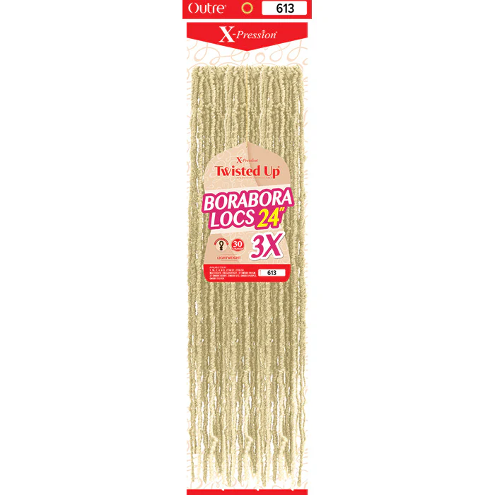 Outre X-Pression Twisted Up Crochet Loop Braids - BORABORA LOCS 24" 3X - Image 11