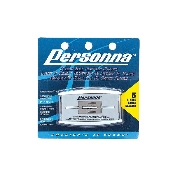 Personna Double Edge Blades - Platinum Chrome