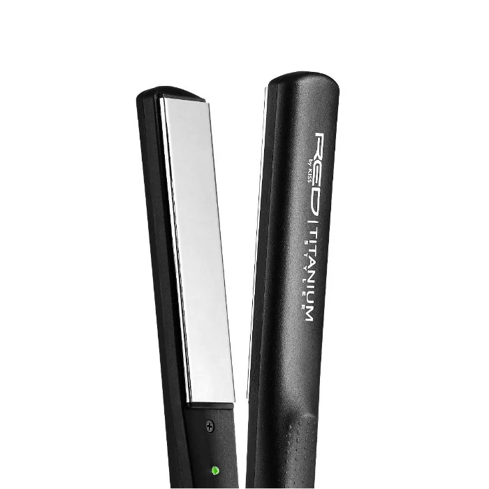 RED 1" NEW Titanium Styler Flat Iron - Image 6