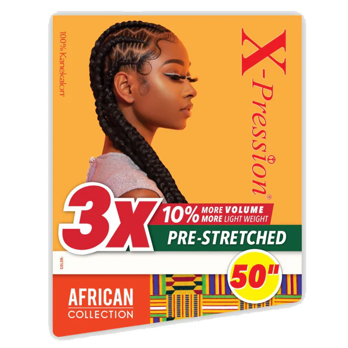 Sensationnel African Collection X-Pression Crochet Braid - 3X PRE-STRETCHED 50" - Image 2