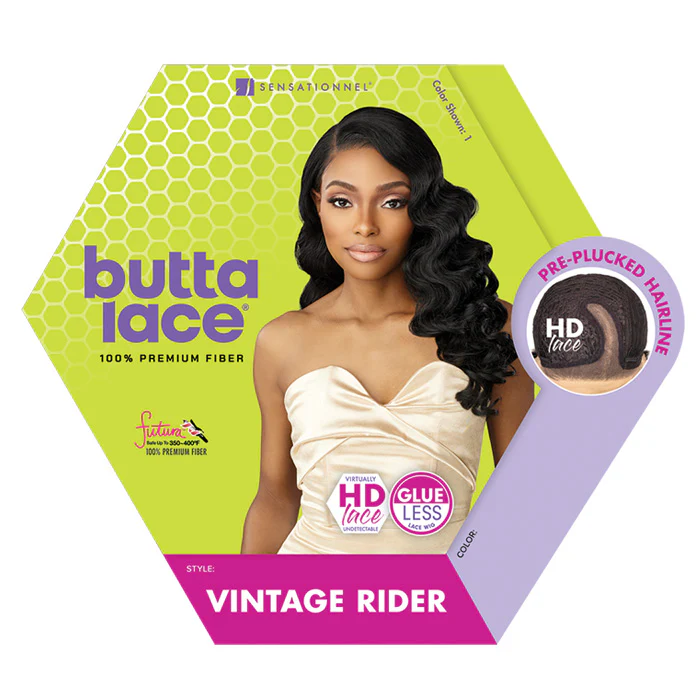 Sensationnel Butta Lace Glueless 5" HD Lace Front Wig - VINTAGE RIDER - Image 5