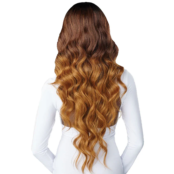 Sensationnel Butta Lace Human Hair Blend HD 5" Deep Parting Lace Front Front Wig - OCEAN WAVE 30" - Image 5
