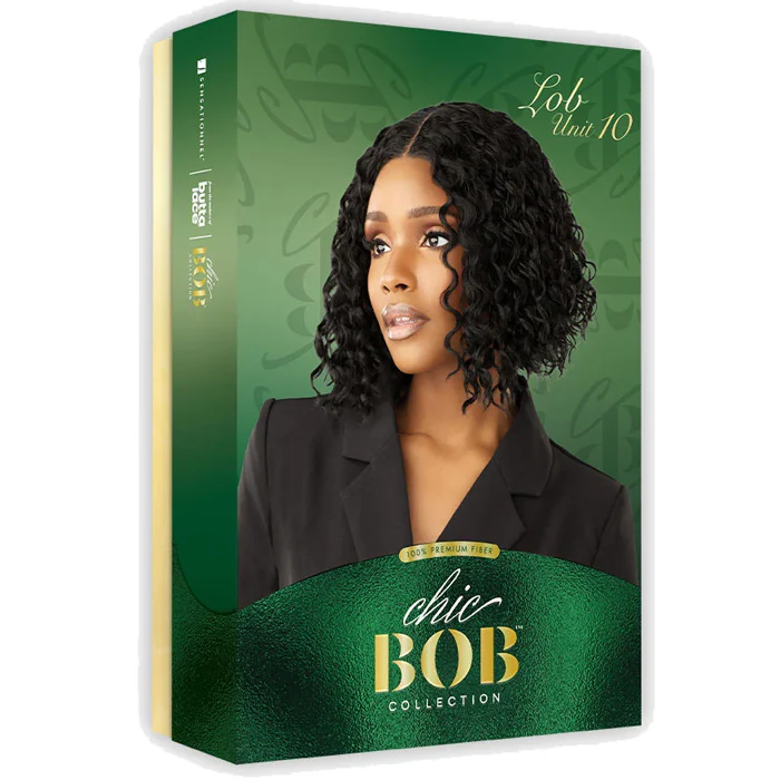 Sensationnel Chic Bob Butta Lace Glueless 5" Deep Lace Part Wig - LOB UNIT 10 - Image 5
