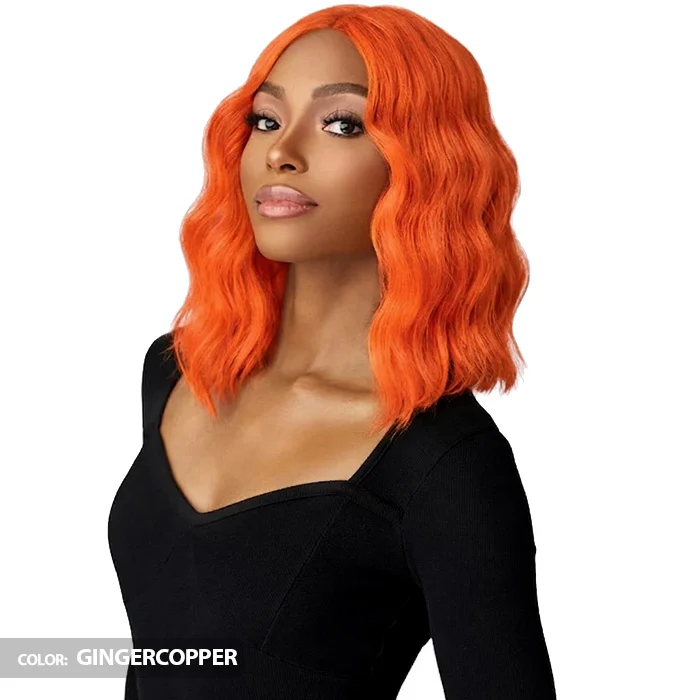 Sensationnel Chic Bob Glueless 5" Deep Part HD Lace Front Wig - LOB UNIT 5 - Image 3