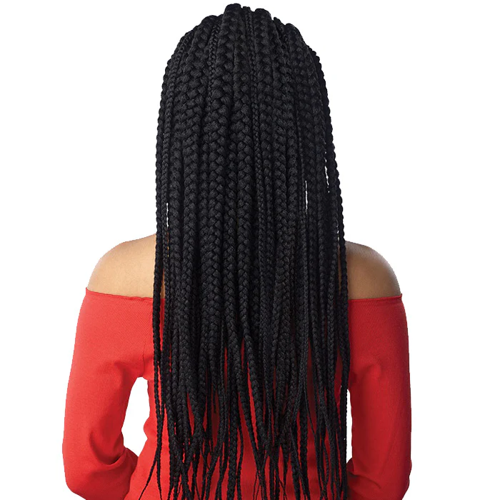 Sensationnel Cloud 9 Swiss Lace 100% Hand Braided 13x7 Lace Front Wig - FEED IN FULANI CORNROW - Image 5