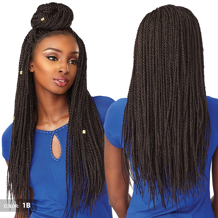 Sensationnel Cloud 9 Swiss Lace Multi-Parting 4x4 Swiss Lace Wig - SENEGAL TWIST - Image 3