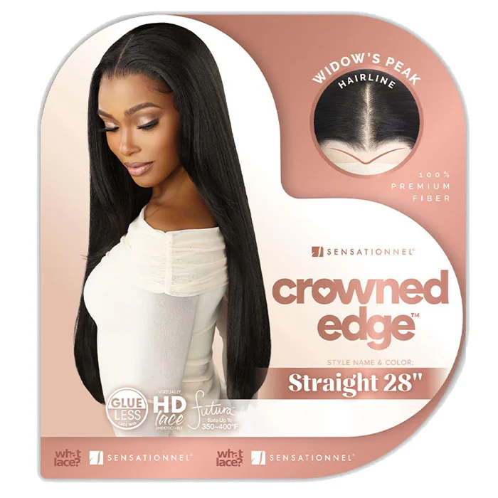 Sensationnel Crowned Edge What Lace Glueless HD 13x5 Lace Frontal Wig - STRAIGHT 28" - Image 4