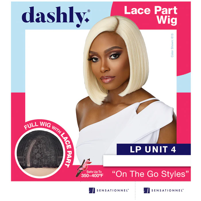 Sensationnel Dashly Synthetic Hair 4" Deep Part Lace Part Wig - LP UNIT 4 - Image 5