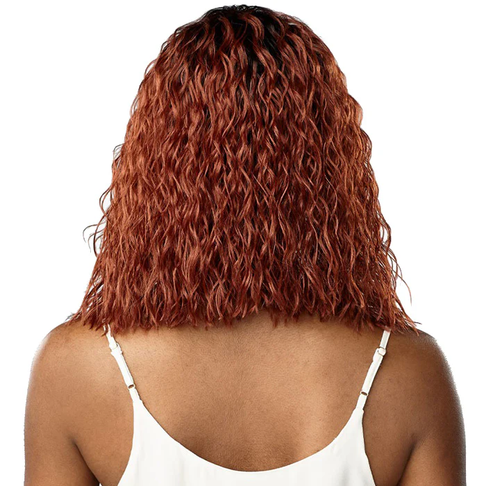 Sensationnel Dashly Wet & Wavy Style HD Deep PartIng Lace Front Wig - LACE UNIT 17 - Image 5