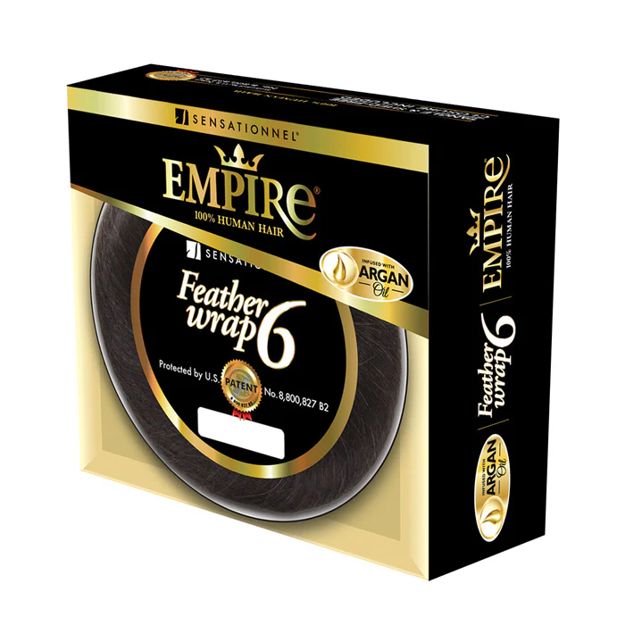 Sensationnel Empire Bump 100% Human Hair Weave - FEATHER WRAP 6 - Image 3
