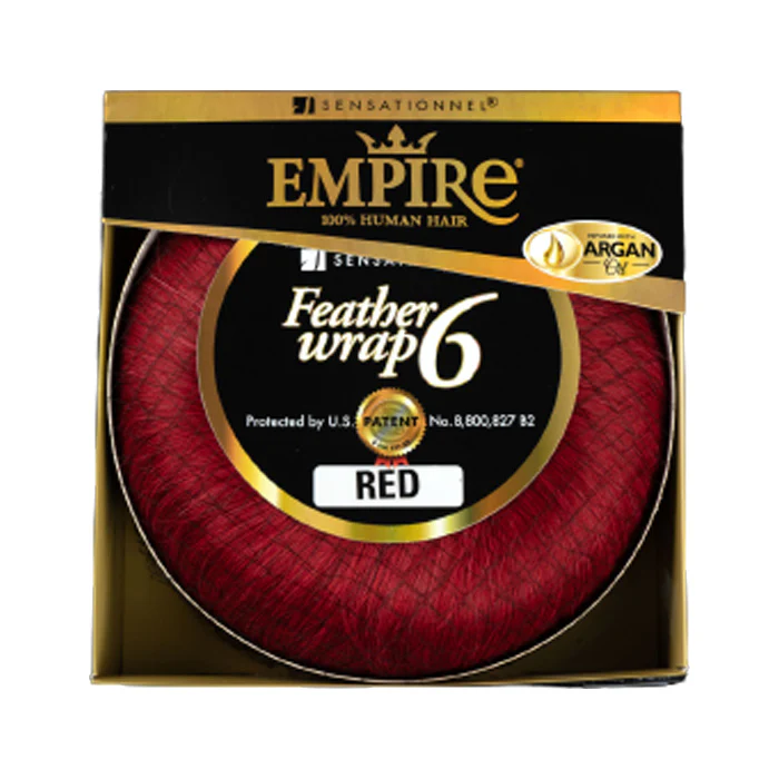 Sensationnel Empire Bump 100% Human Hair Weave - FEATHER WRAP 6 - Image 4