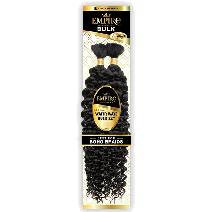 Sensationnel Empire Human Hair Braids - WATER WAVE BULK 18" / 22" - Image 2