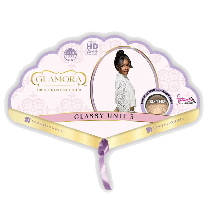 Sensationnel Glamora Glueless Pre-Styled 13x4 HD Lace Frontal Wig - CLASSY UNIT 3 - Image 6