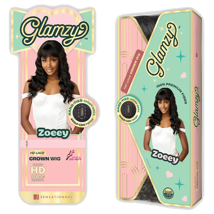 Sensationnel Glamzy HD Lace Crown Wig - ZOEEY - Image 4