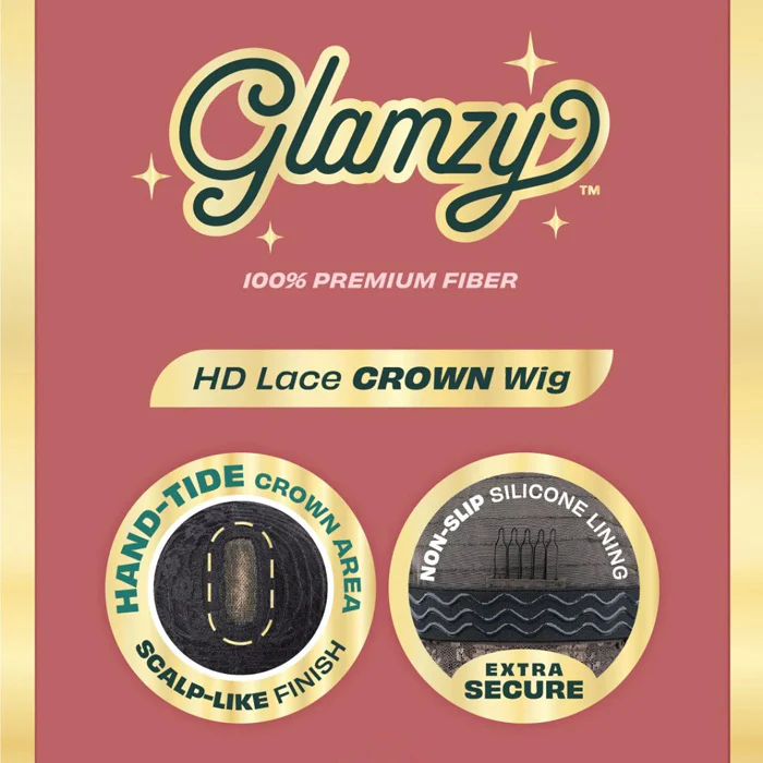 Sensationnel Glamzy HD Lace Crown Wig - CHERRY - Image 5