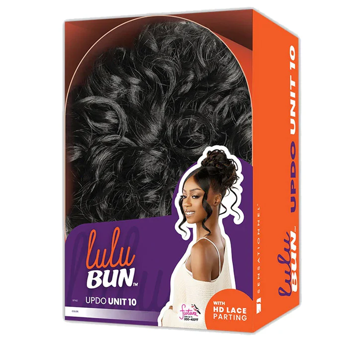 Sensationnel Lulu Bun HD Lace Parting Bang - UPDO UNIT 10 - Image 5