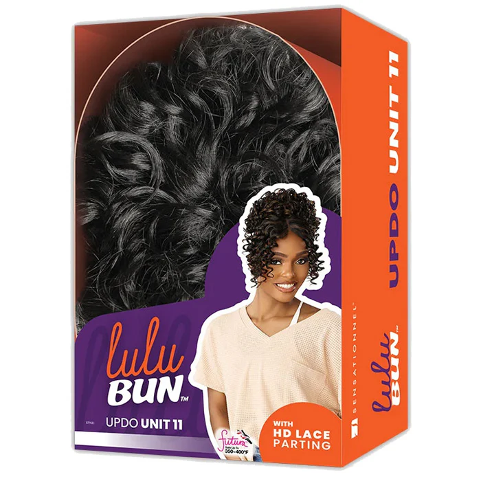 Sensationnel Lulu Bun HD Lace Parting Bang - UPDO UNIT 11 - Image 5