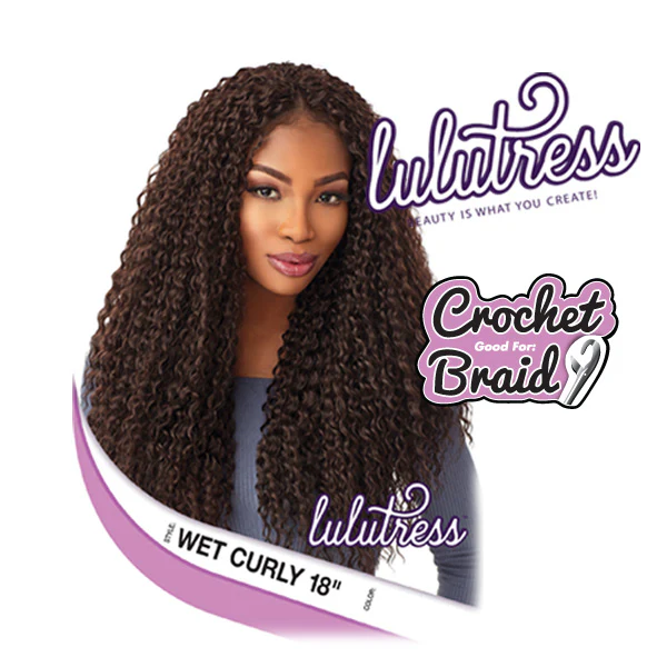 Sensationnel Lulutress Crochet Braid DISCO CURL 18 Inch - Image 4