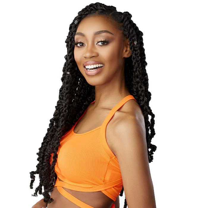 Sensationnel Lulutress Pre-Looped Crochet Braid - 3X FLUFFY PASSION TWIST 20" - Image 2