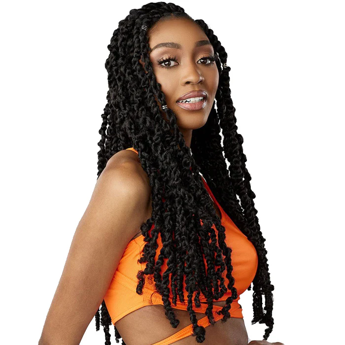 Sensationnel Lulutress Pre-Looped Crochet Braid - 3X FLUFFY PASSION TWIST 20" - Image 3