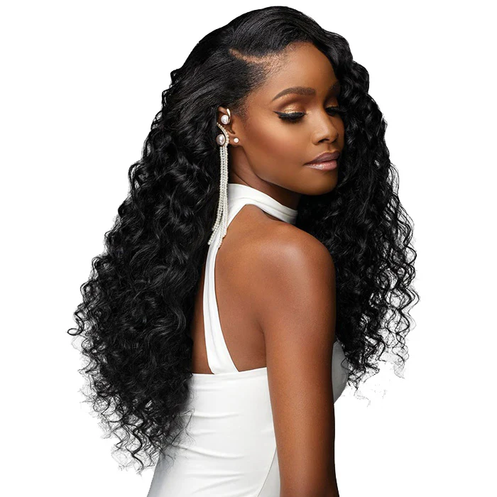 Sensationnel Pearlish 15A 100% Virgin Remy Hair 9 Pcs Clip-Ins Weave - EURO DEEP 20" - Image 3
