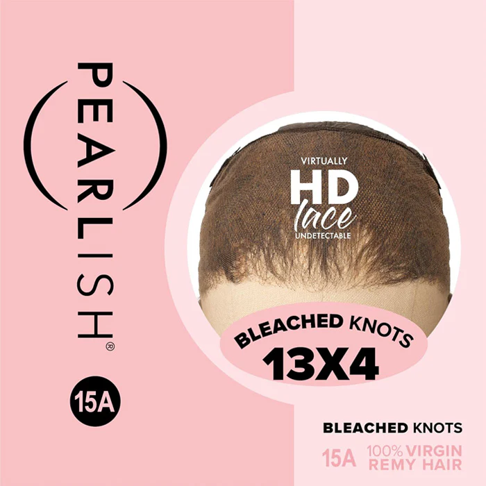 Sensationnel Pearlish Virgin Remy Human Hair 15A Glueless HD 13x4 Lace Frontal Wig - BURMESE CURL 20" - Image 4