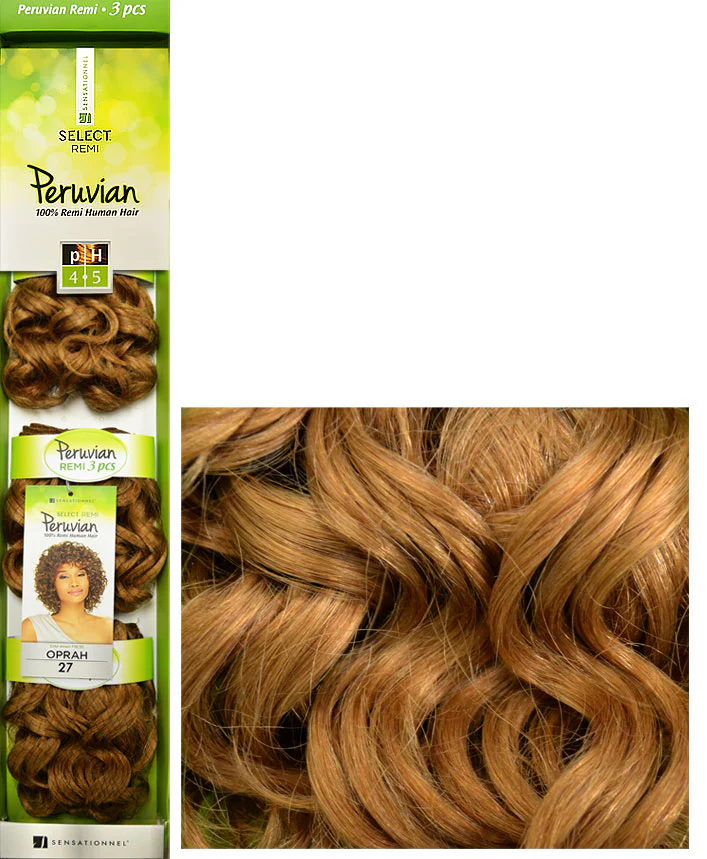 Sensationnel Select Remi Peruvian 100% Remi Human Hair Weave OPRAH 3 PCS - Image 2