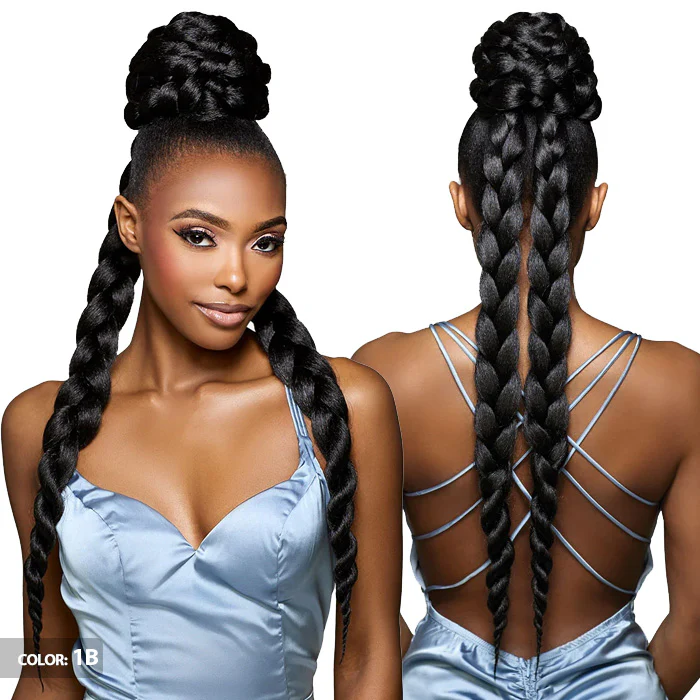 Sensationnel Shear Muse Glamora Drawstring Cap Ponytail Bun - GLAM UPDO UNIT 3 - Image 2