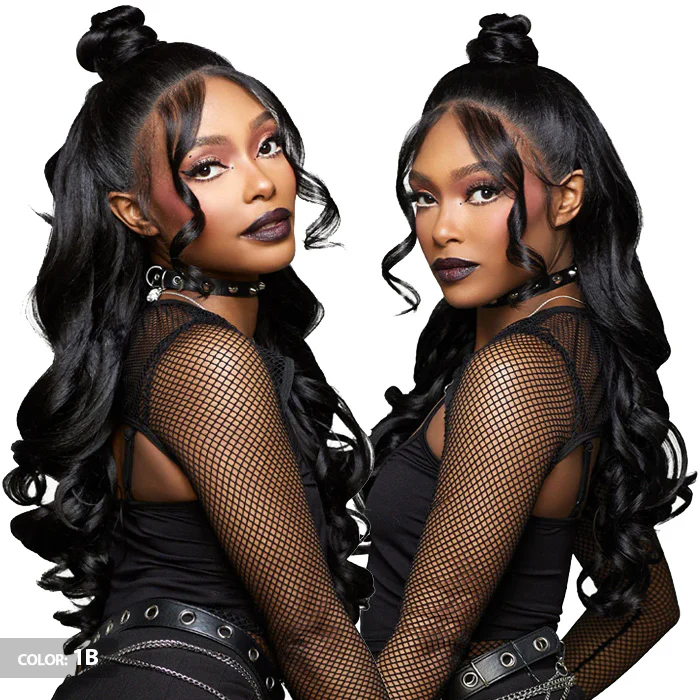 Sensationnel Shear Muse Hex Doll Glueless 13x4 HD Lace Frontal Wig - ELVIRA - Image 6
