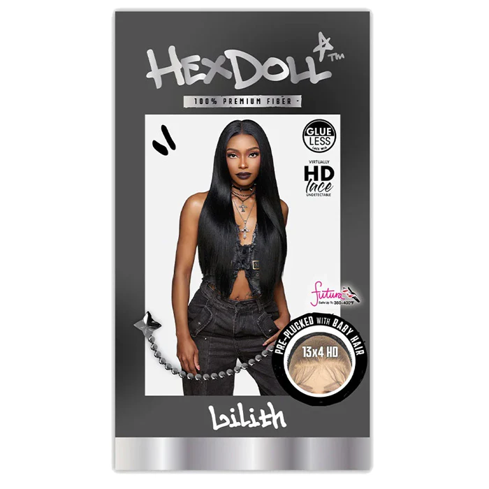 Sensationnel Shear Muse Hex Doll Glueless 13x4 HD Lace Frontal Wig - LILITH - Image 6