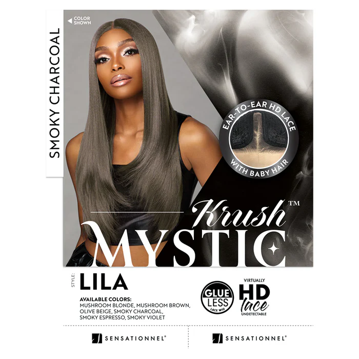 Sensationnel Shear Muse Mystic Krush Glueless HD Lace Front Wig - LILA - Image 6