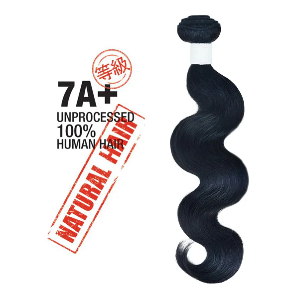 Shake-N-Go 100% Unprocessed Natural Human Hair 7A Weave - BODY WAVE 10"-18"