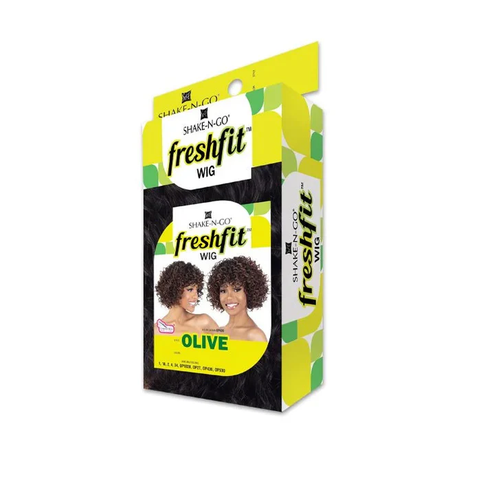 Shake-N-Go Freshfit Wig - OLIVE - Image 4
