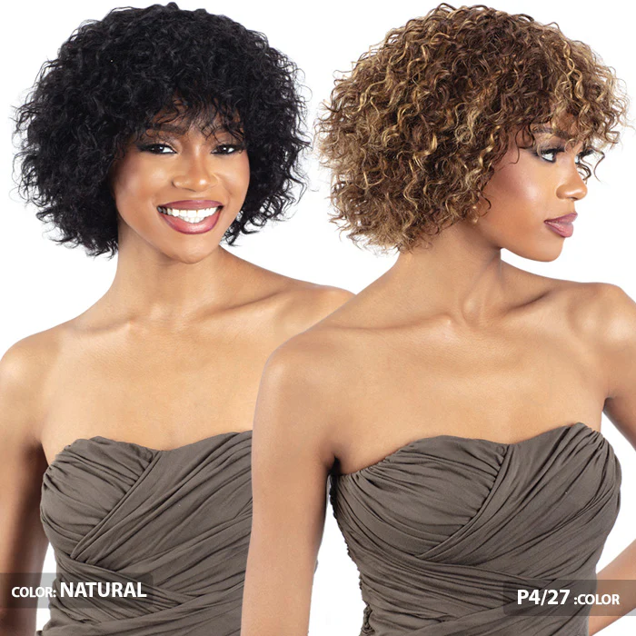 Shake N Go Golden 100% Human Hair Full Wig - ARIETTA - Image 2