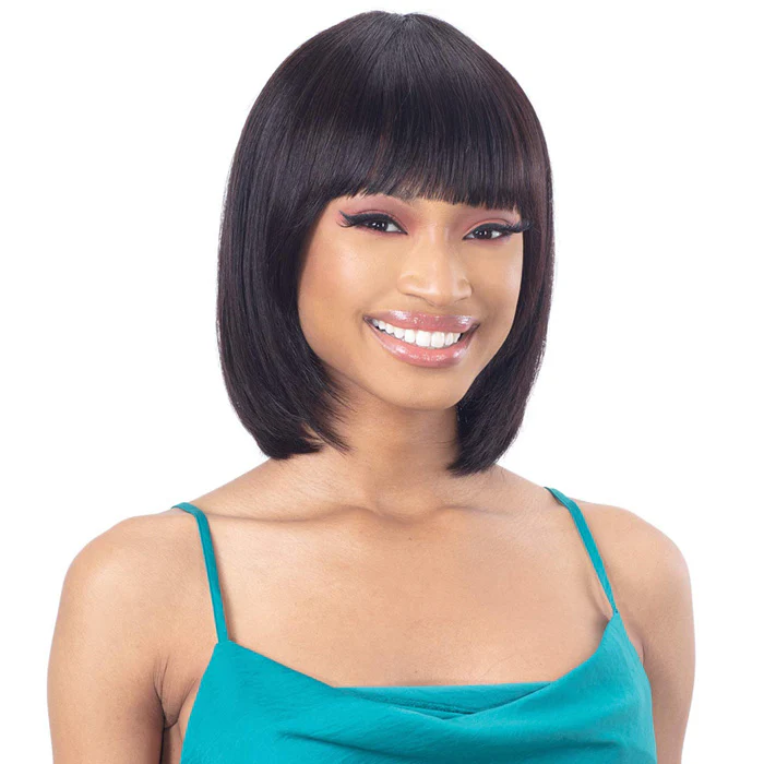 Shake-N-Go Naked Brazilian Natural Human Hair Full Wig - MELIA - Image 2