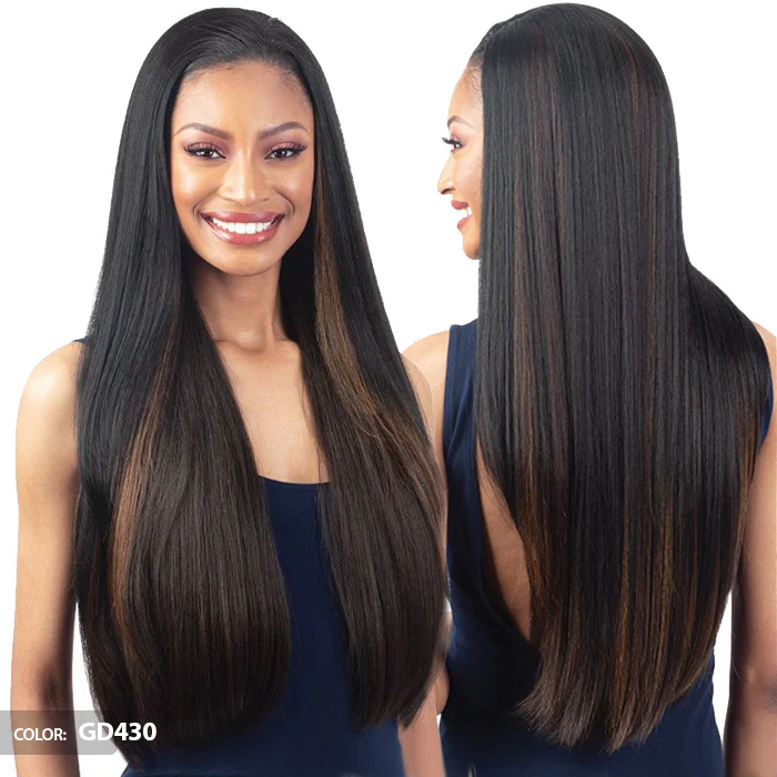 Shake N Go Organique Drawstring FullCap Half Wig - FEISTY GIRL - Image 2