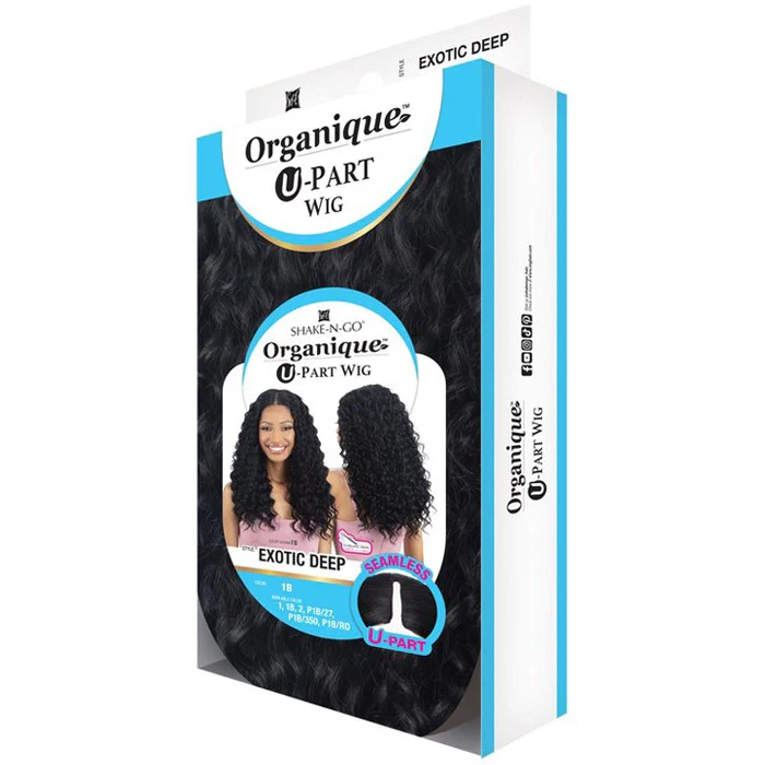 Shake-N-Go Organique U-Part Wig - EXOTIC DEEP - Image 3