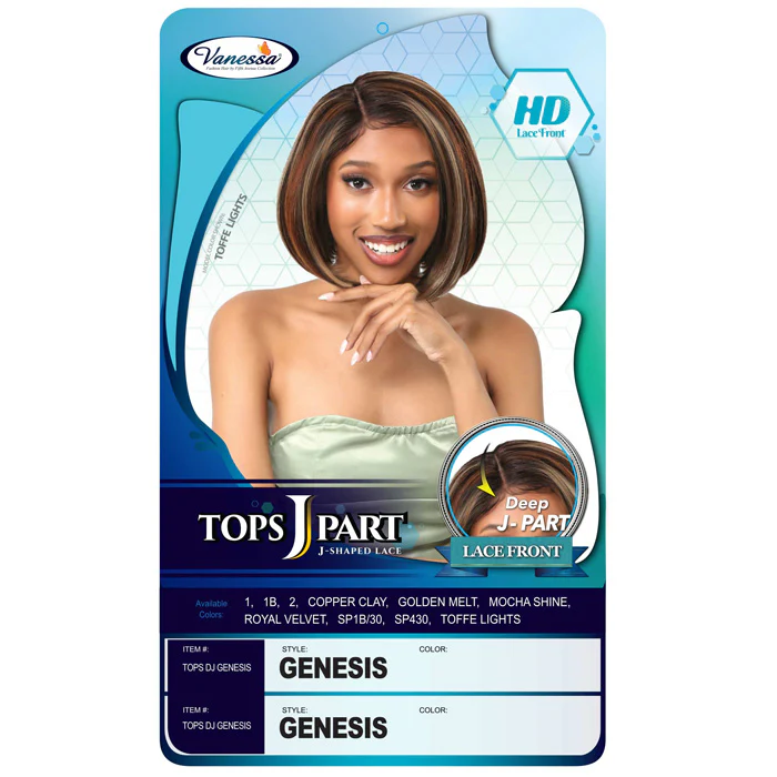 Vanessa HD Deep Tops J-Part Lace Wig - GENESIS - Image 3