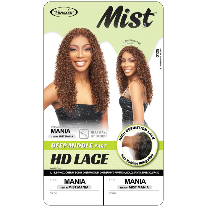 Vanessa Mist Deep Middle Part HD Lace Wig - MIST MANIA - Image 3