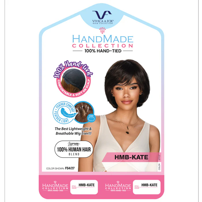 Vivica A Fox Hand Made Collection 100% Human Hair Blend Full Wig - HMB-KATE - Image 4